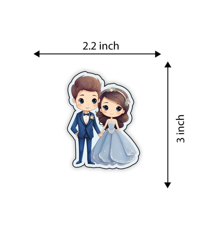 Cute Couple Fridge Magnet Gift for Anniversary Valentine Day Couple Special Home Decoration  Refrigerator Magnet Sticker  Almirah Decor Magnet Home Decor Item